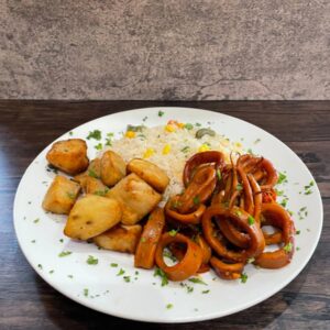 Calamar En Su Tinta Racion