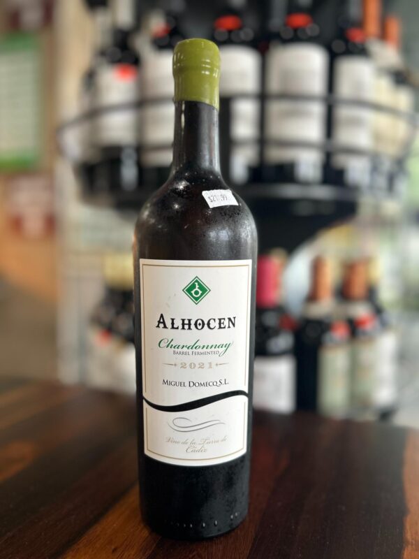 Alhocen Barrel Fermented Chardonnay 2021 by Miguel Domecq